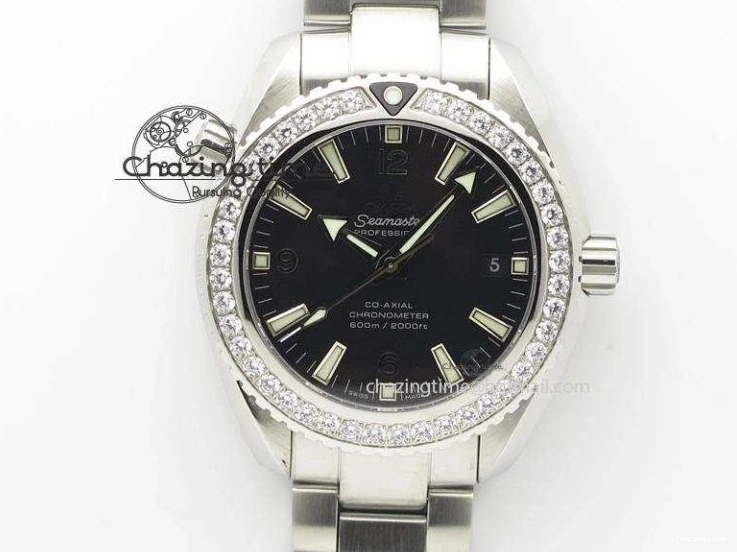 0228 FlexibleFit Aqua Terra 150M SS VSF 1:1 Best Edition Black Wave Textured Dial RG Hand on SS Bracelet A8500 Super Clone 8032